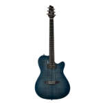 GUITARRA GODIN ULTRA DENIN 47451 BLUE FLAME WITRH CASE