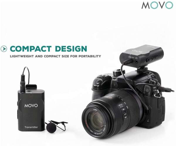 Micrófono Wireless Universal Movo WMIC10 - Imagen 2